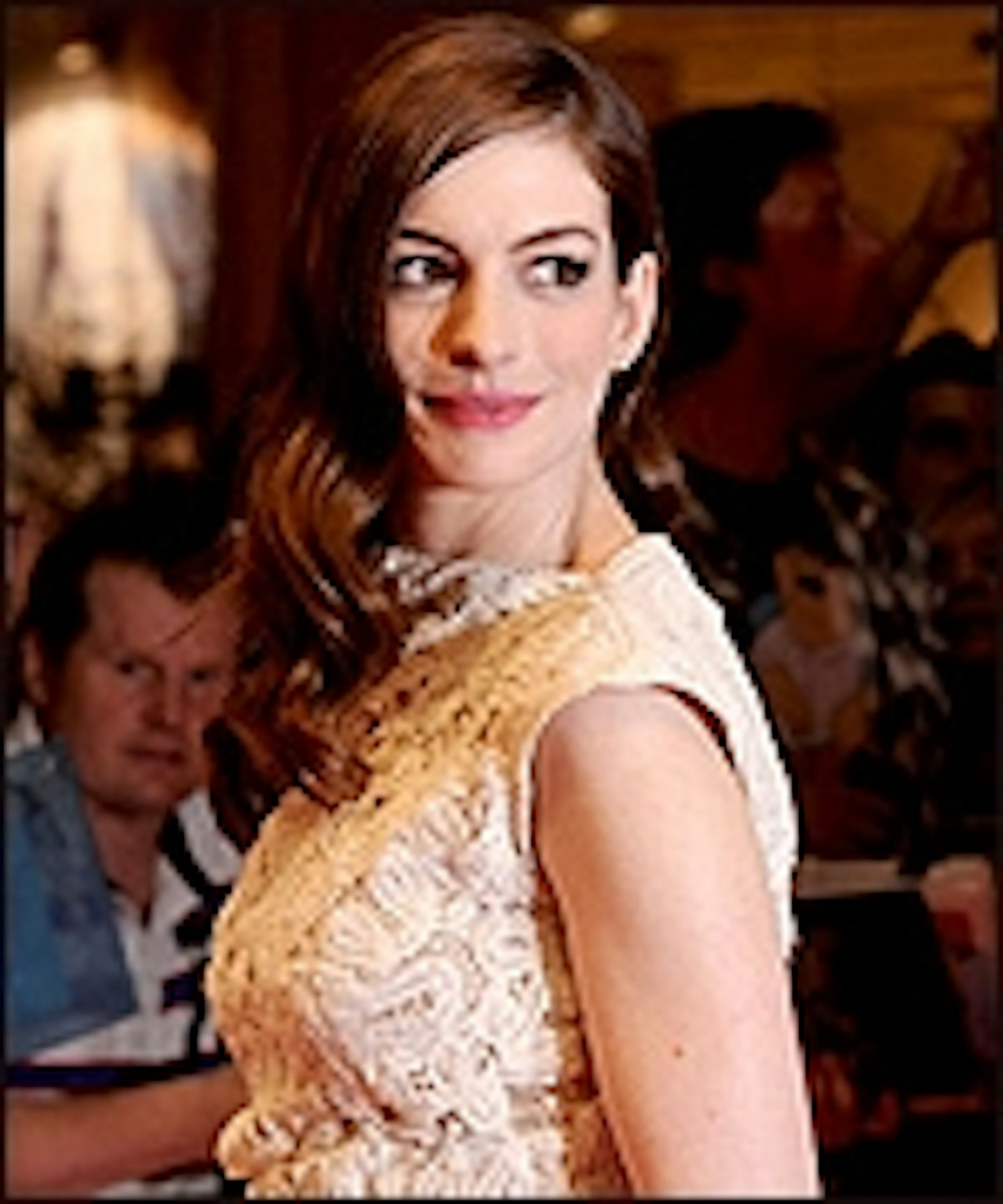 Anne Hathaway Works Out Puzzler