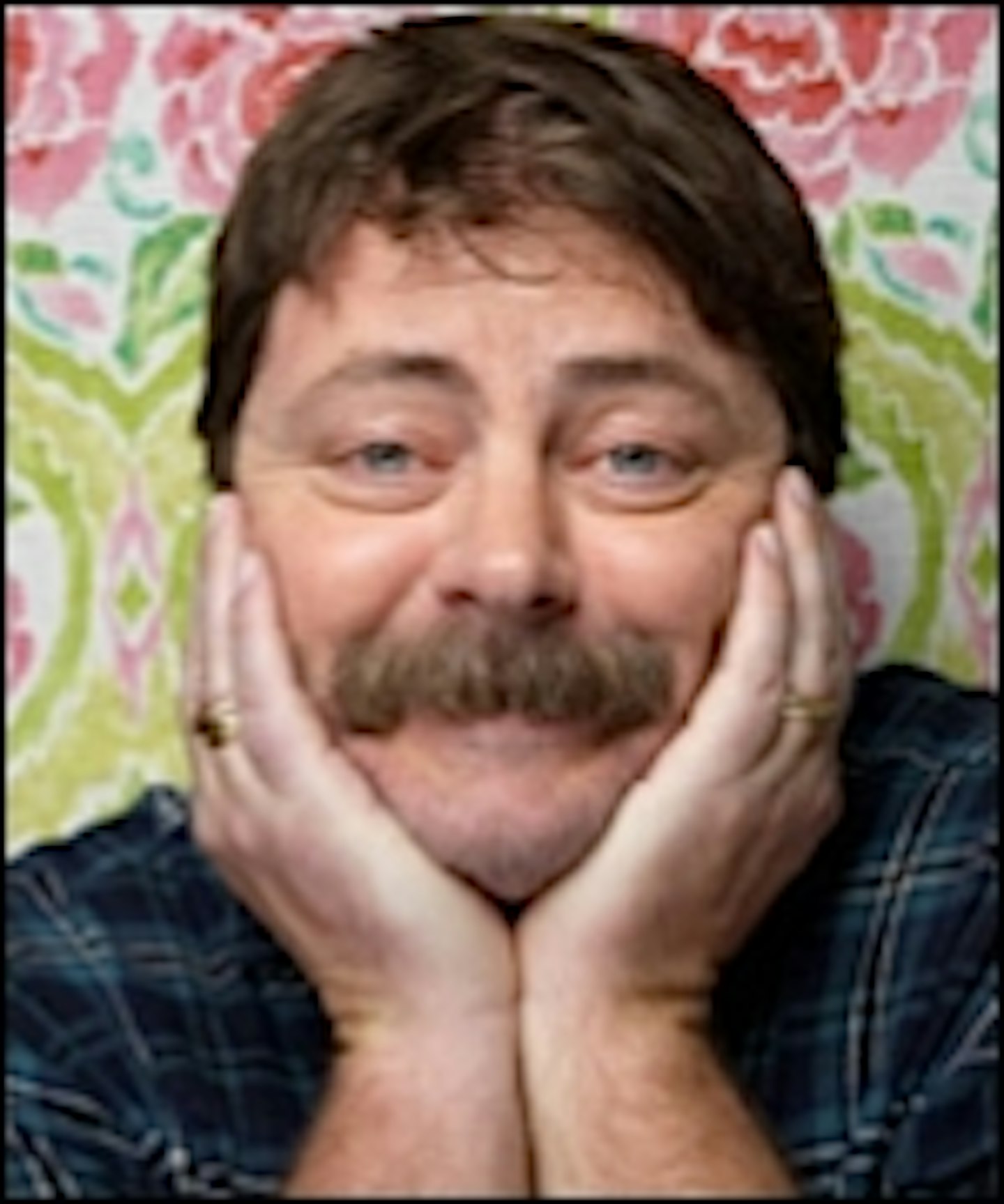 Nick Offerman On For Diablo Cody's Pic