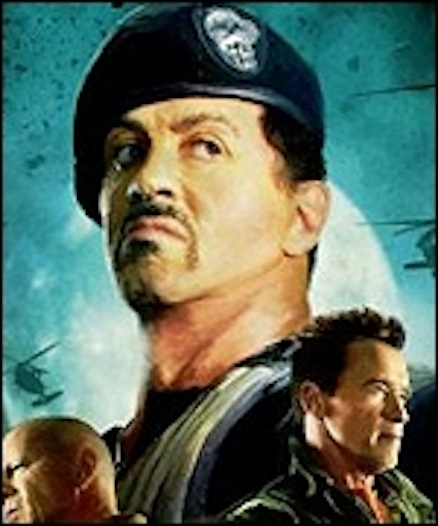 Expendables 2 Comic-Con Poster Lands