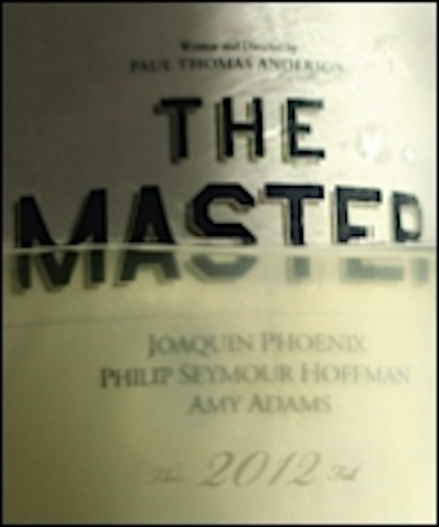 First Poster For The Master