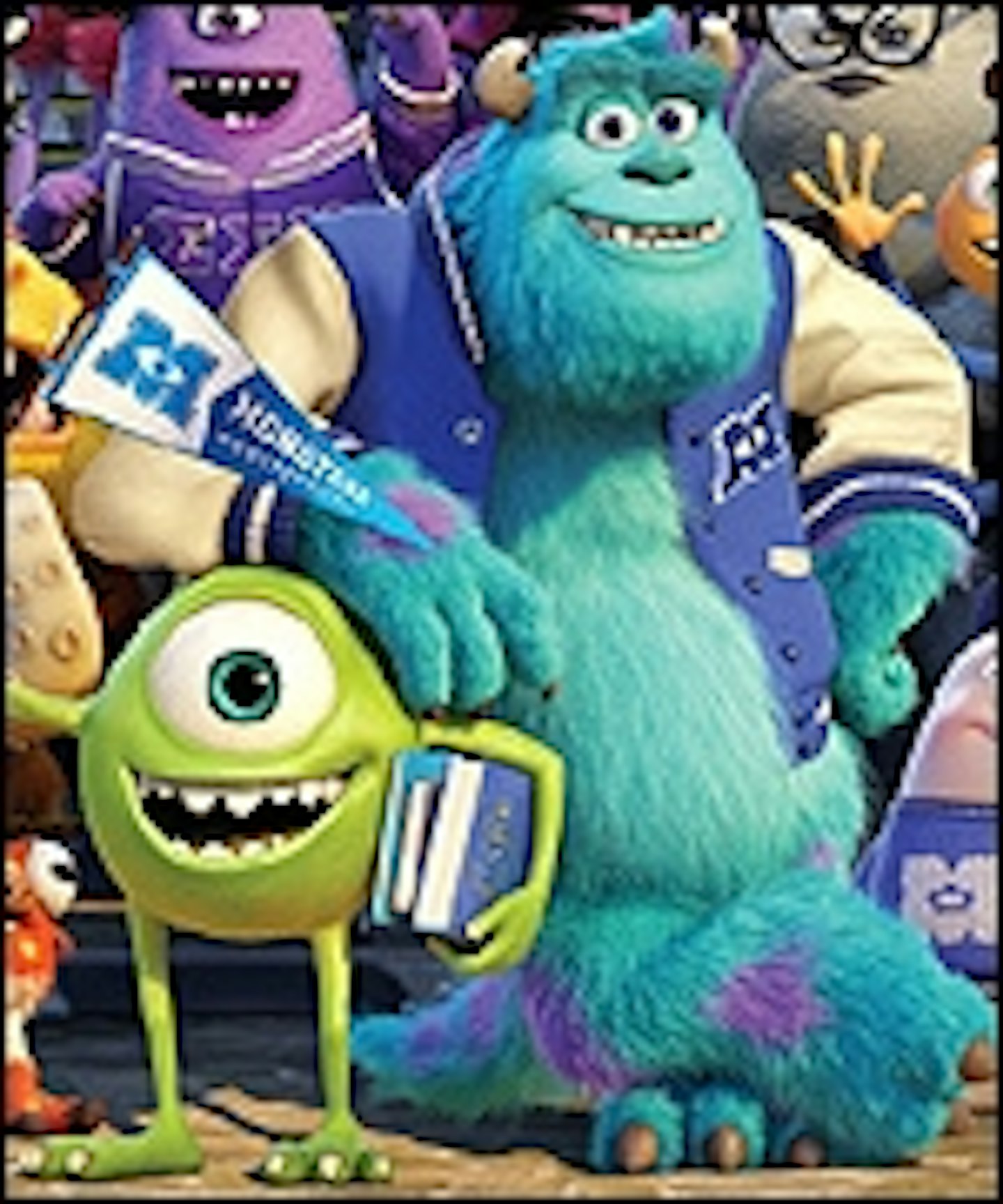 Brand New Monsters University Poster