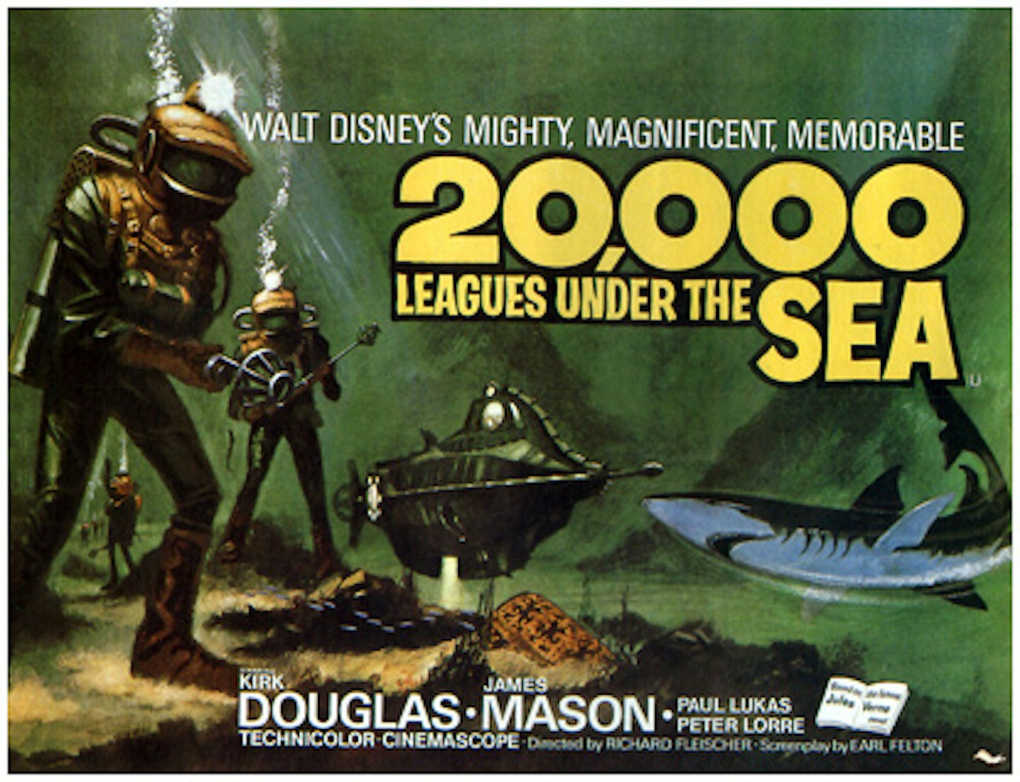 20,000 Leagues Under the Sea Poster