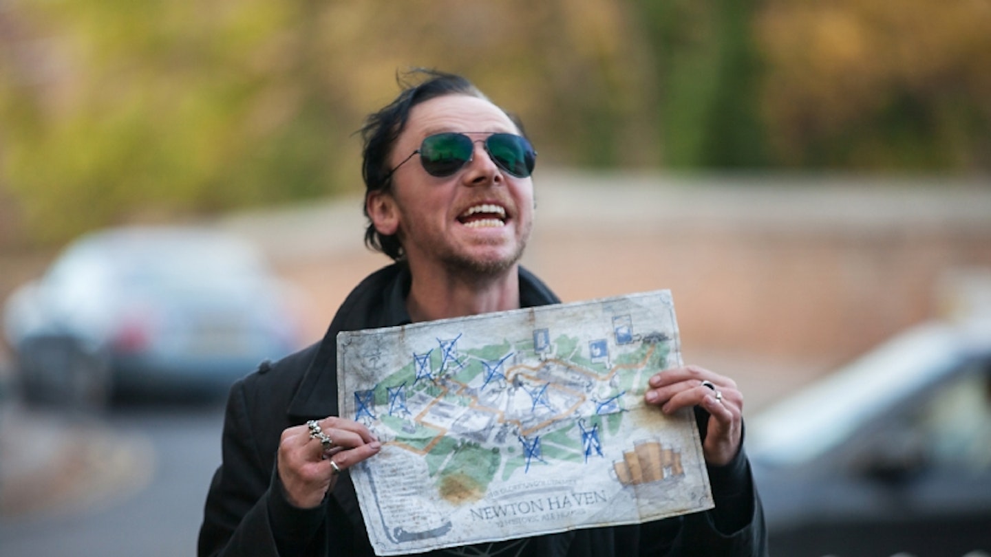Simon Pegg Set For Absolutely Anything