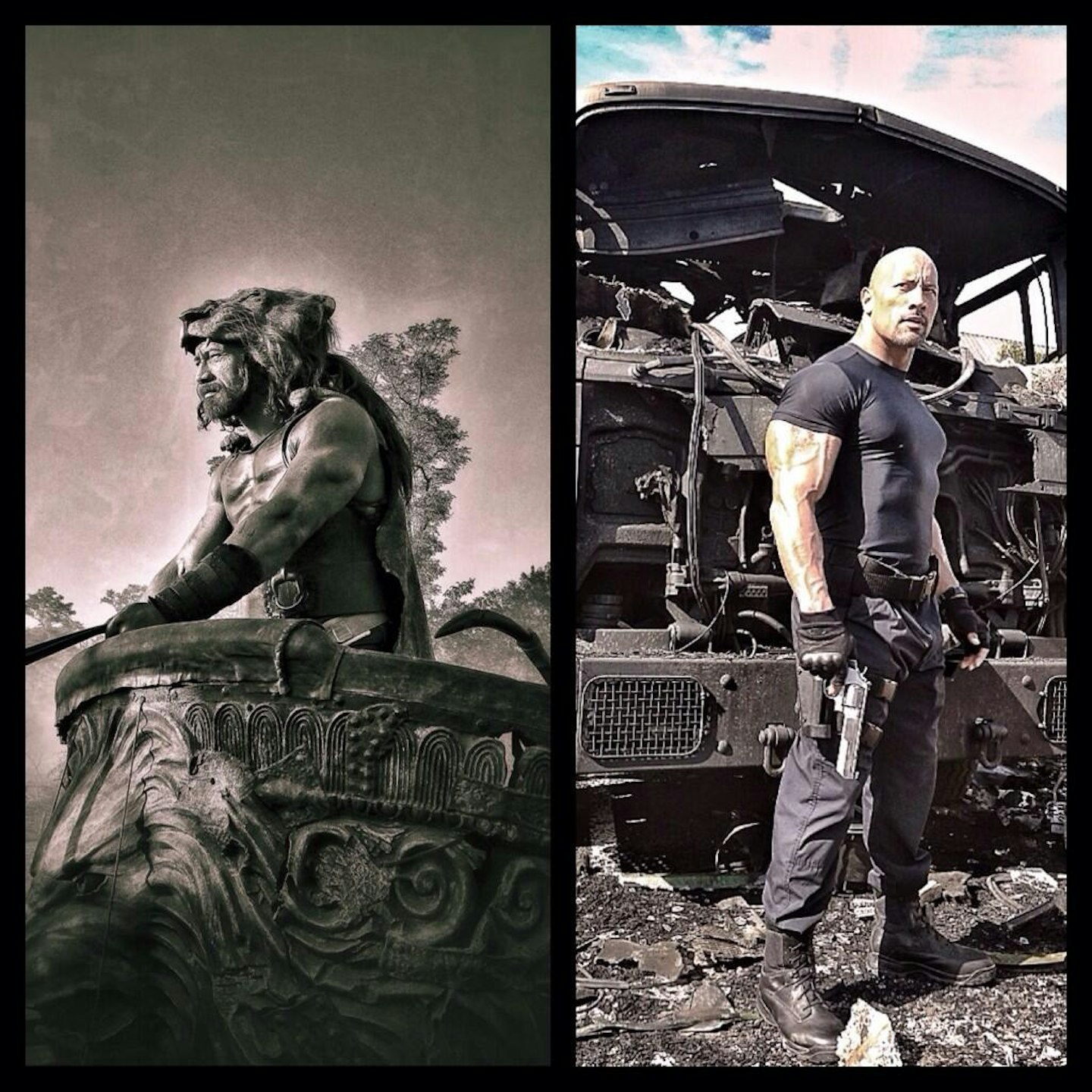 The Rock Tweets A Clear Look At His Hercules