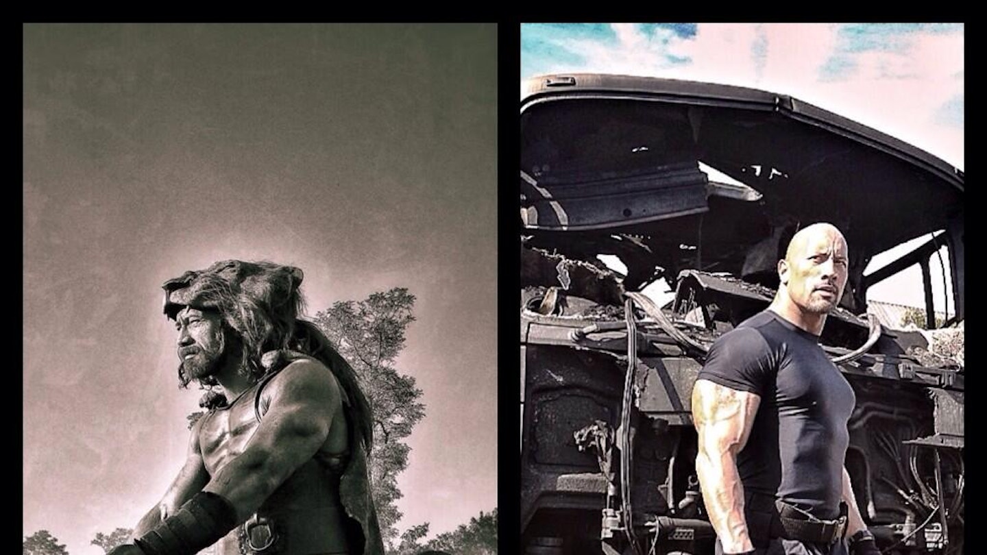 The Rock Tweets A Clear Look At His Hercules
