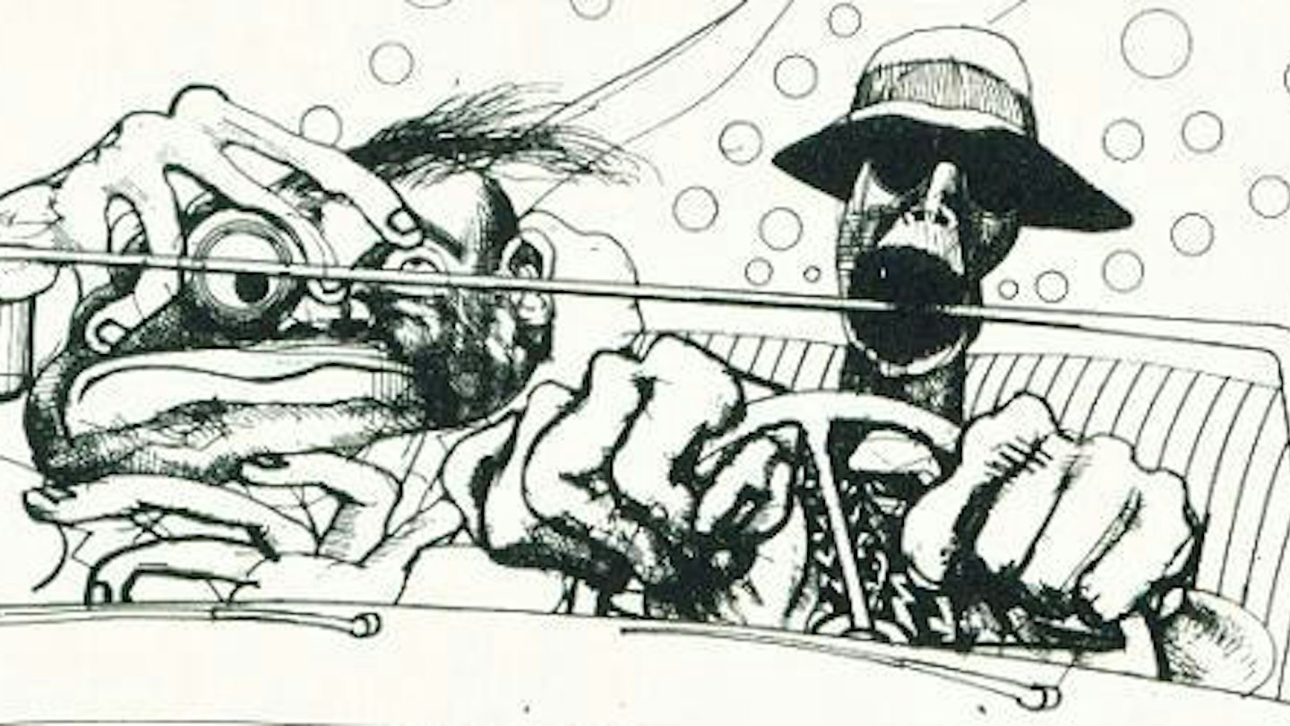 George K Ralph Artist Ralph Steadman Art Hunter