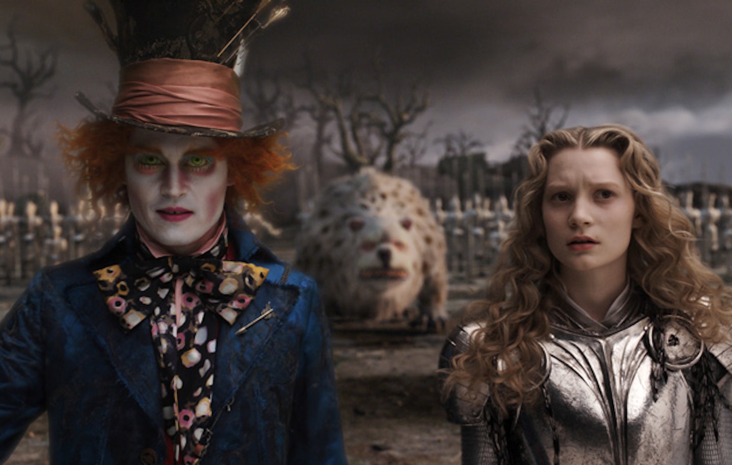 Johnny Depp And Mia Wasikowska Head Back To Wonderland