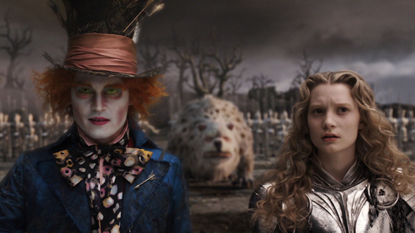 Johnny Depp And Mia Wasikowska Head Back To Wonderland