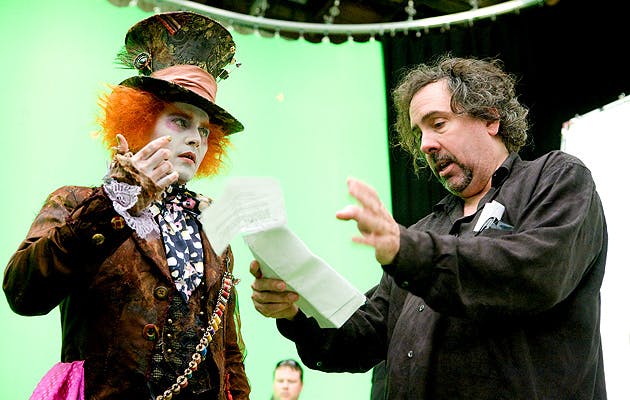 johnny depp in alice in wonderland costume
