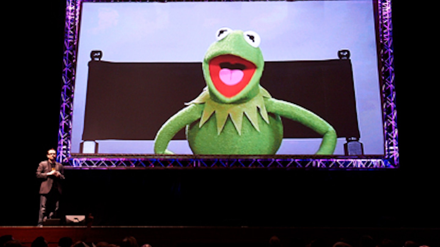 Big Screen: Kermit Talks The Muppets