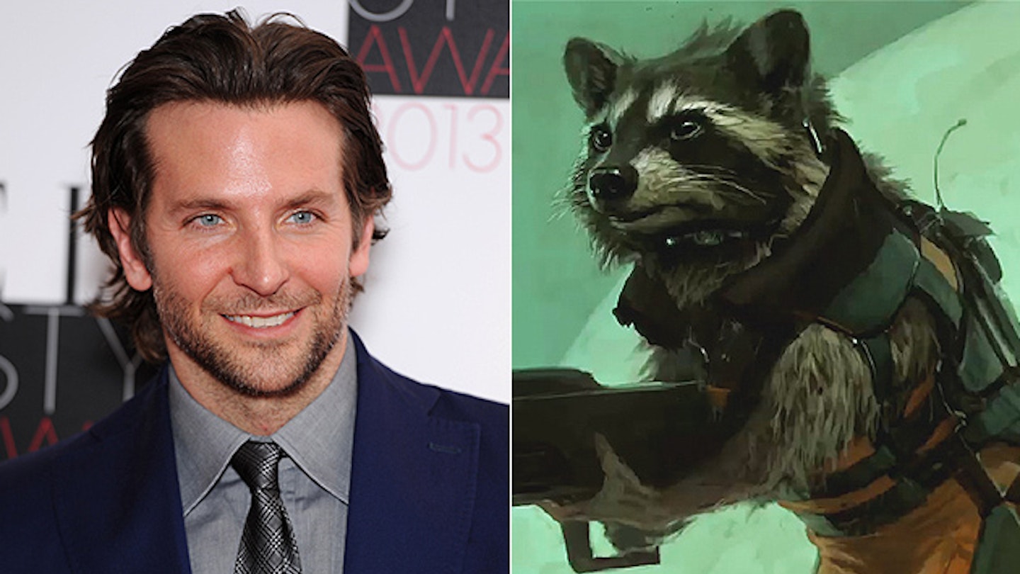 Rocket Raccoon Bradley Cooper