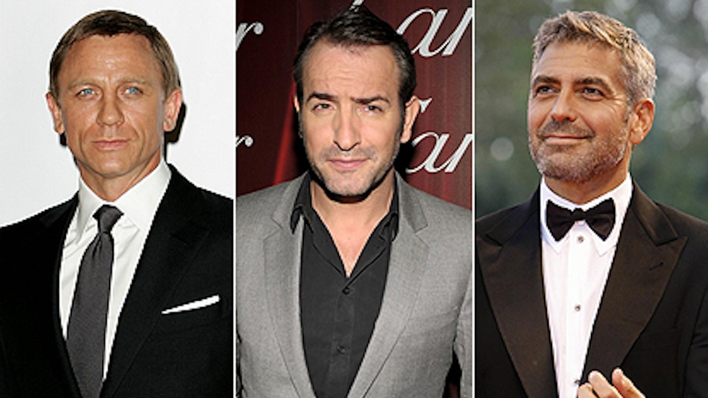 Daniel Craig, Jean Dujardin, George Clooney