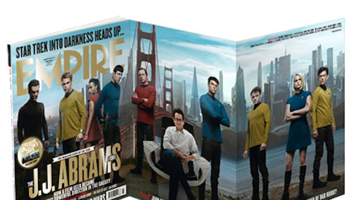 empire jj abrams issue star trek into darkness fold out cover
