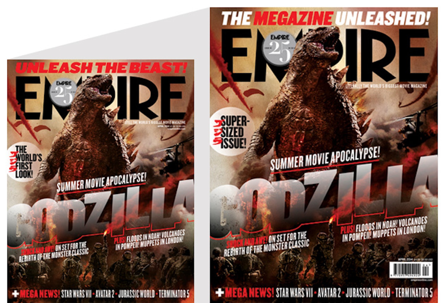 Empire Magzine -  Godzilla Megazine Cover