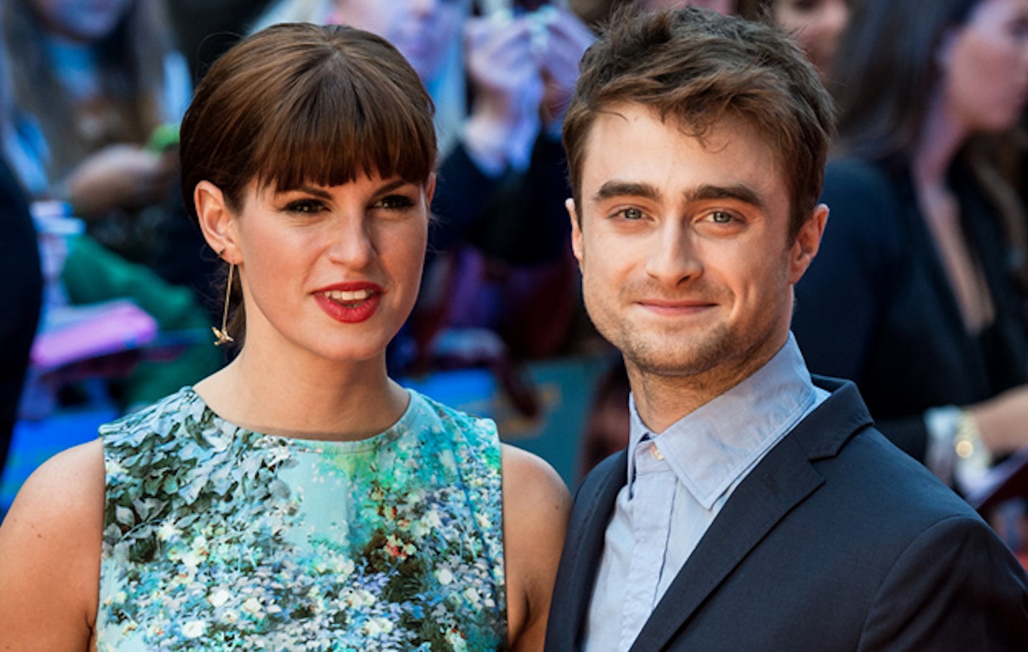 Jemima Rooper and Daniel Radcliffe at the London What If Premiere