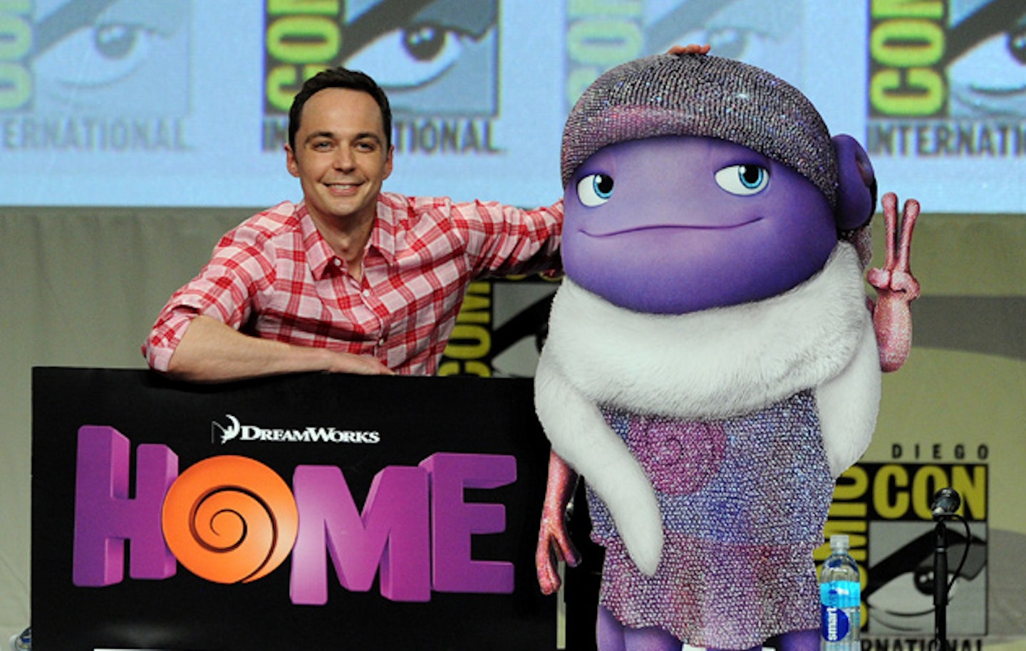 Jim Parsons revealing Home at Comic Con 2014