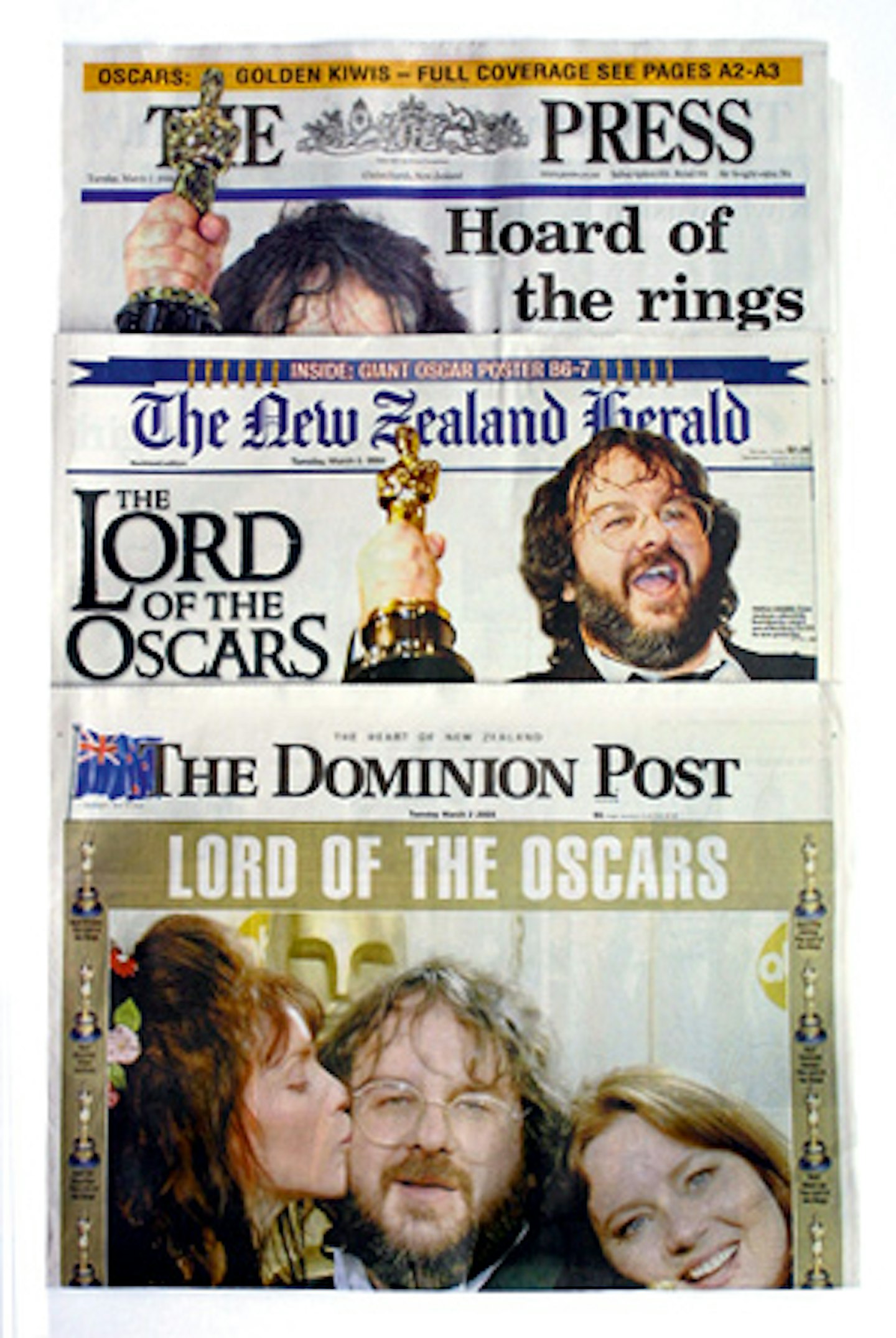 The Night Lord Of The Rings Swept The Board, Movies