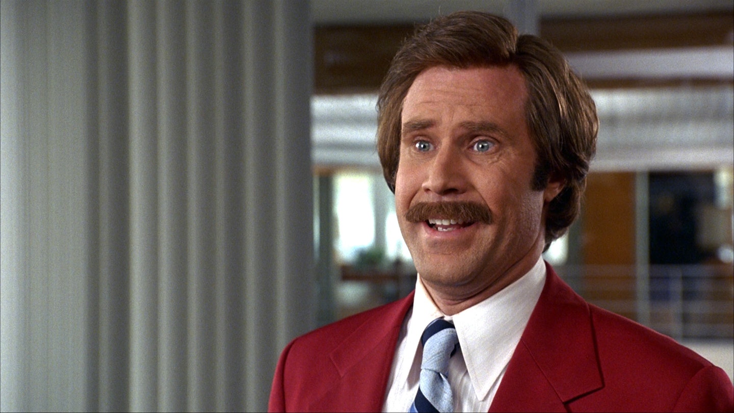 ron burgundy autobiography let me off at the top anchorman