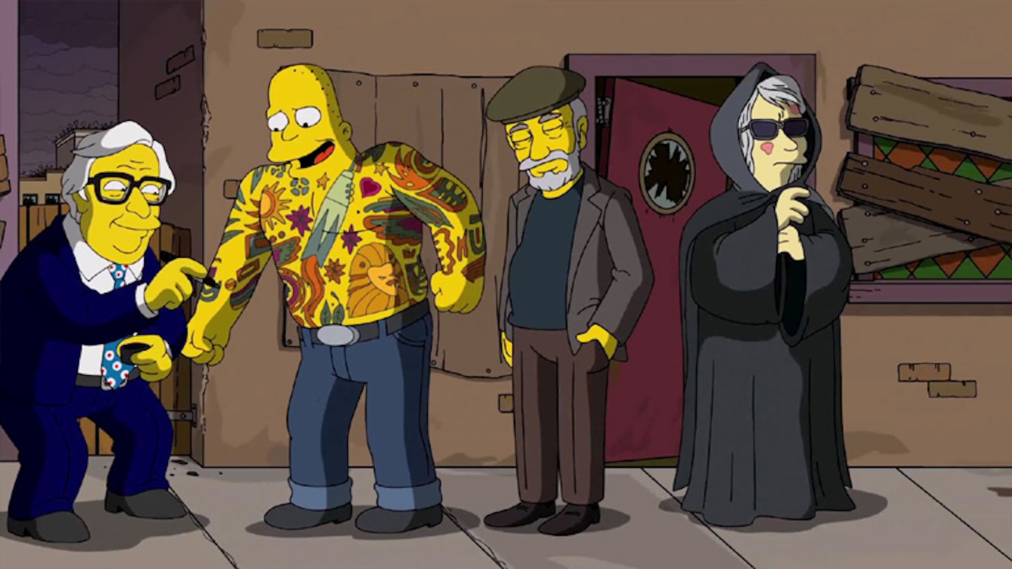 Guillermo Del Toro - Simpsons Halloween