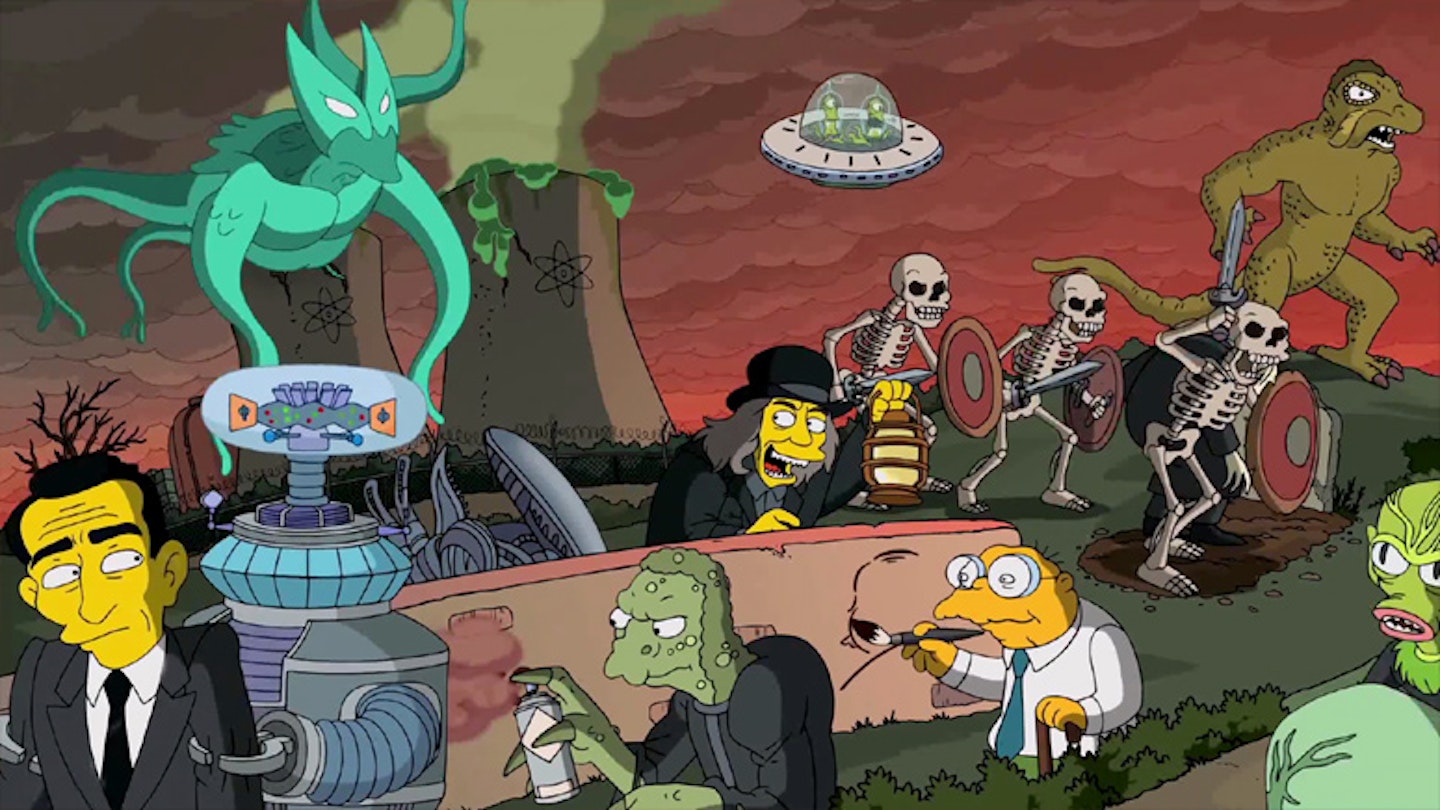 Guillermo Del Toro - Simpsons Halloween