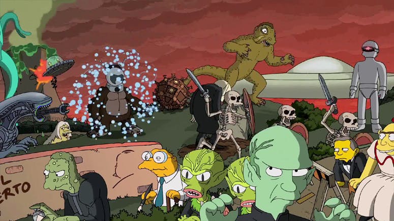 Guillermo Del Toro - Simpsons Halloween