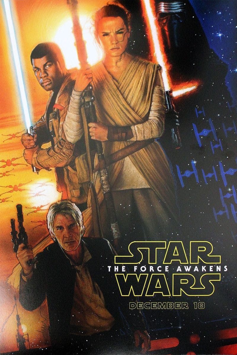 New Drew Struzan Poster For Star Wars The Force Awakens Movies   Star Wars Poster Full.0.0 