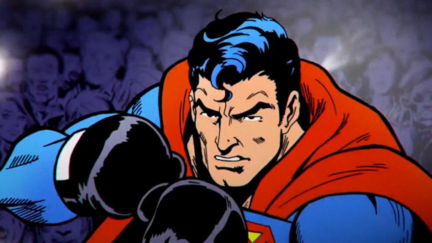 superman short dc comics