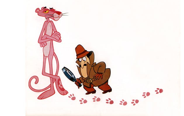 How to Draw the Pink Panther - how to draw the pink panther step by step -  YouTube
