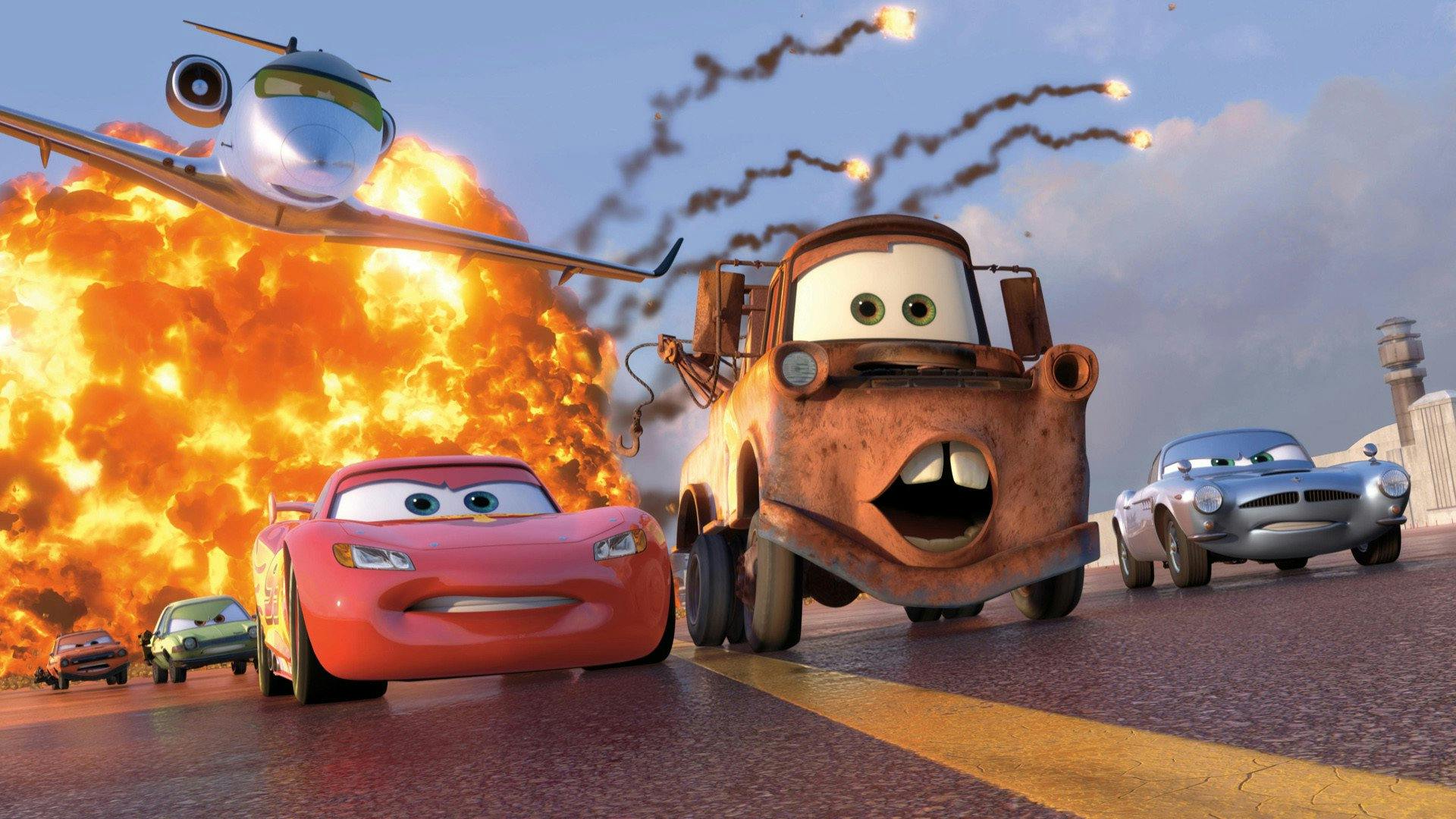 Cars 2 mcqueen discount gets mad at mater