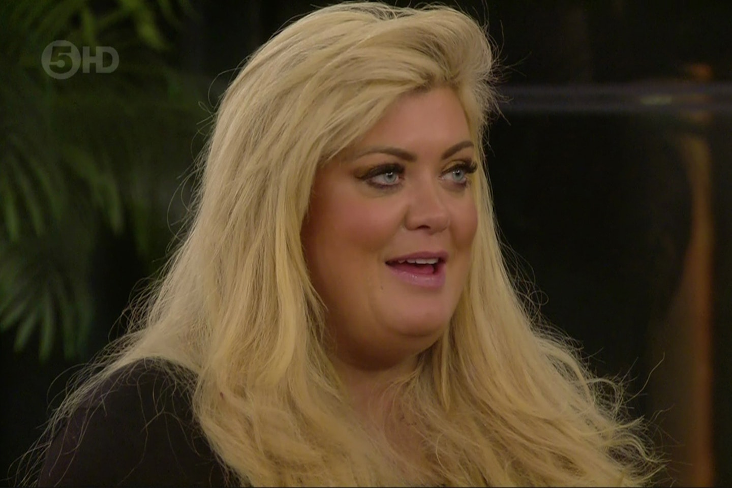 gemma collins in the celebrity big brother house