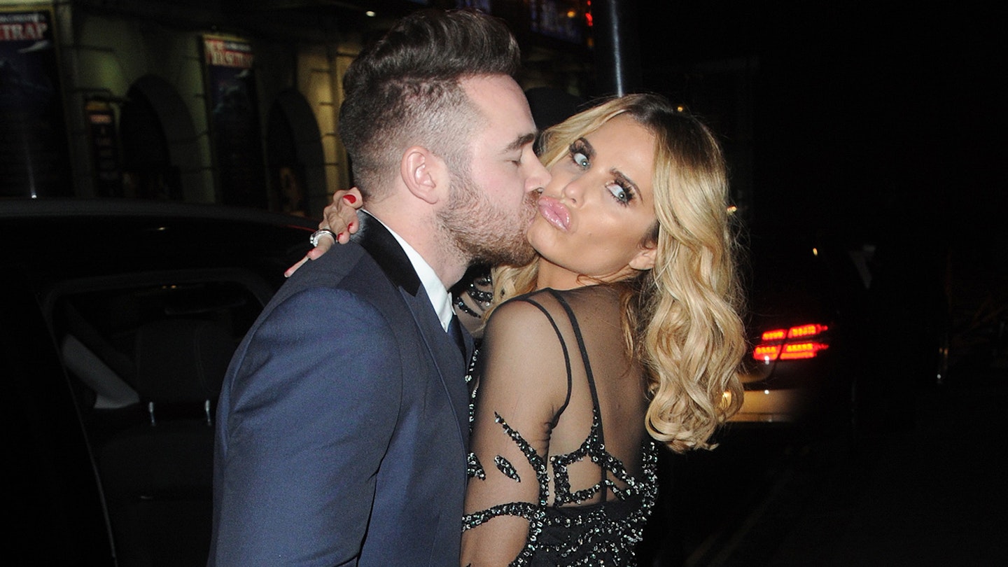 katie price and kieran hayler pda night out