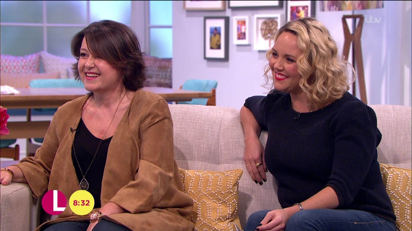 charlie brooks on itv's lorraine