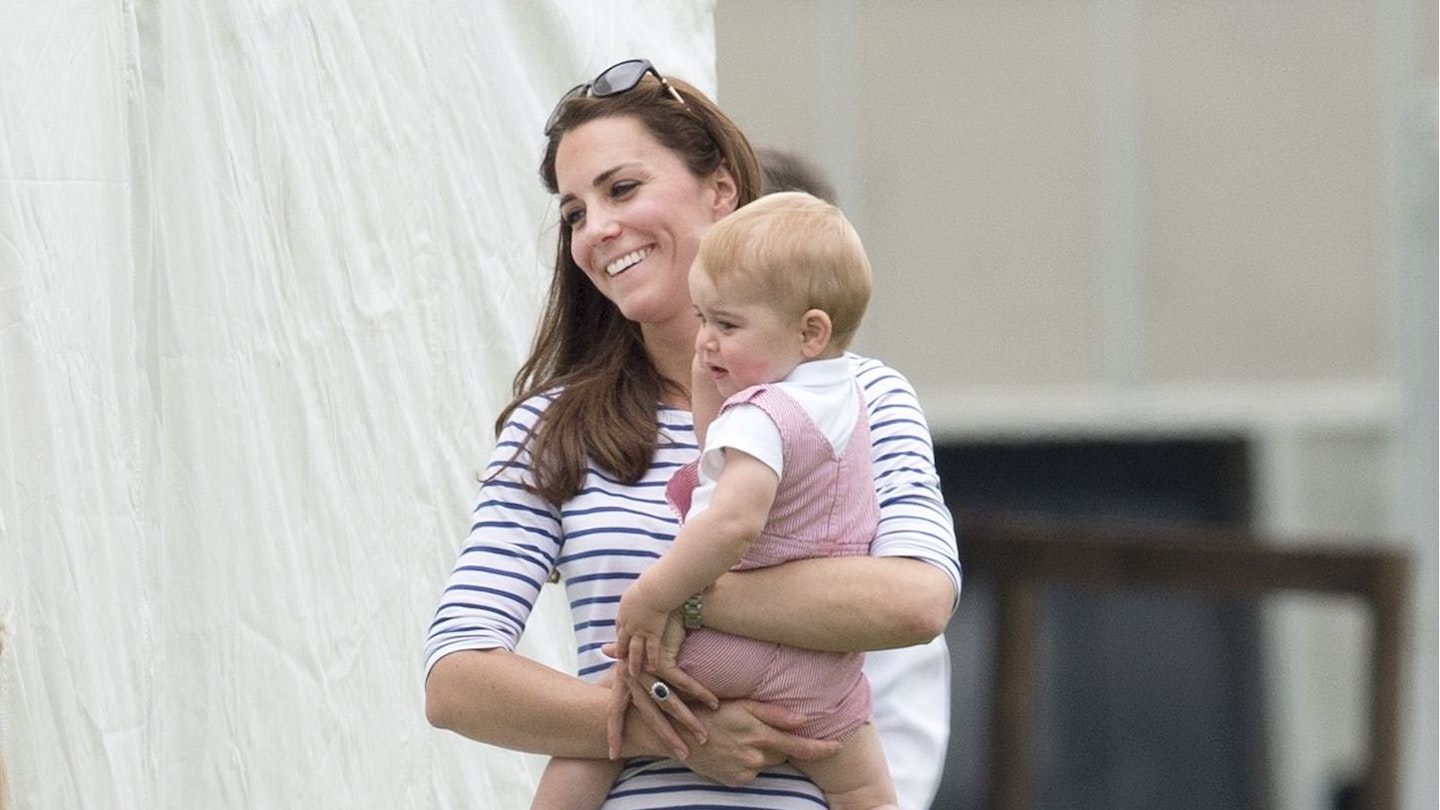 Catherine Duchess of Cambridge and Prince George