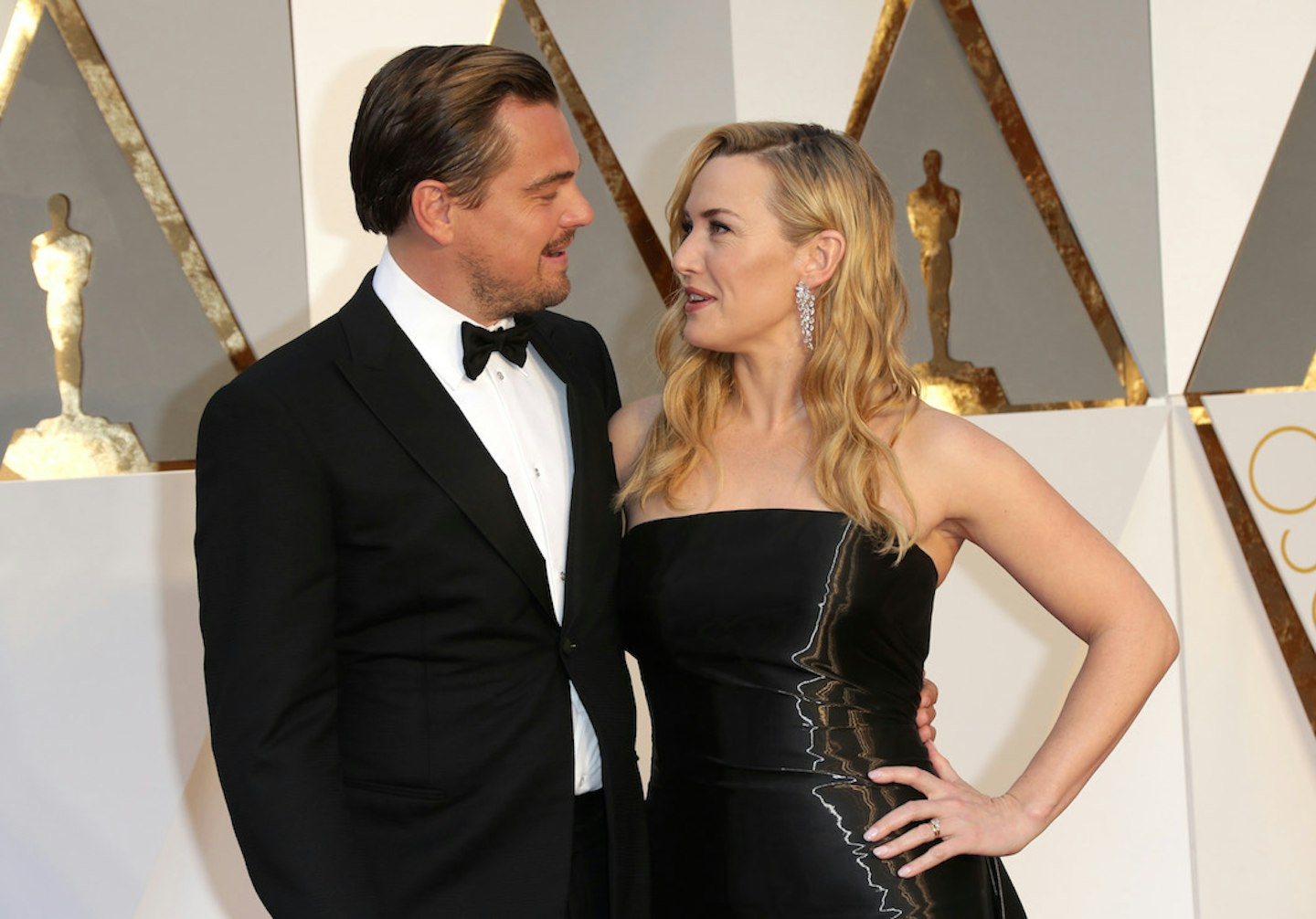 Leonardo DiCaprio and Kate Winslet