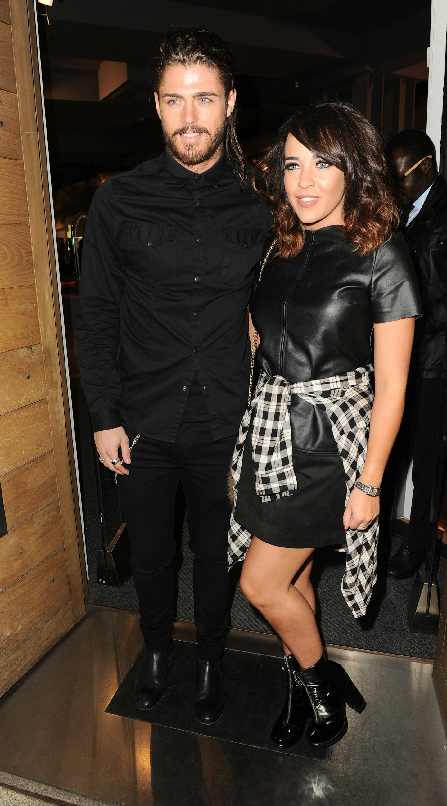 Stephanie with boyfriend Sam Reece