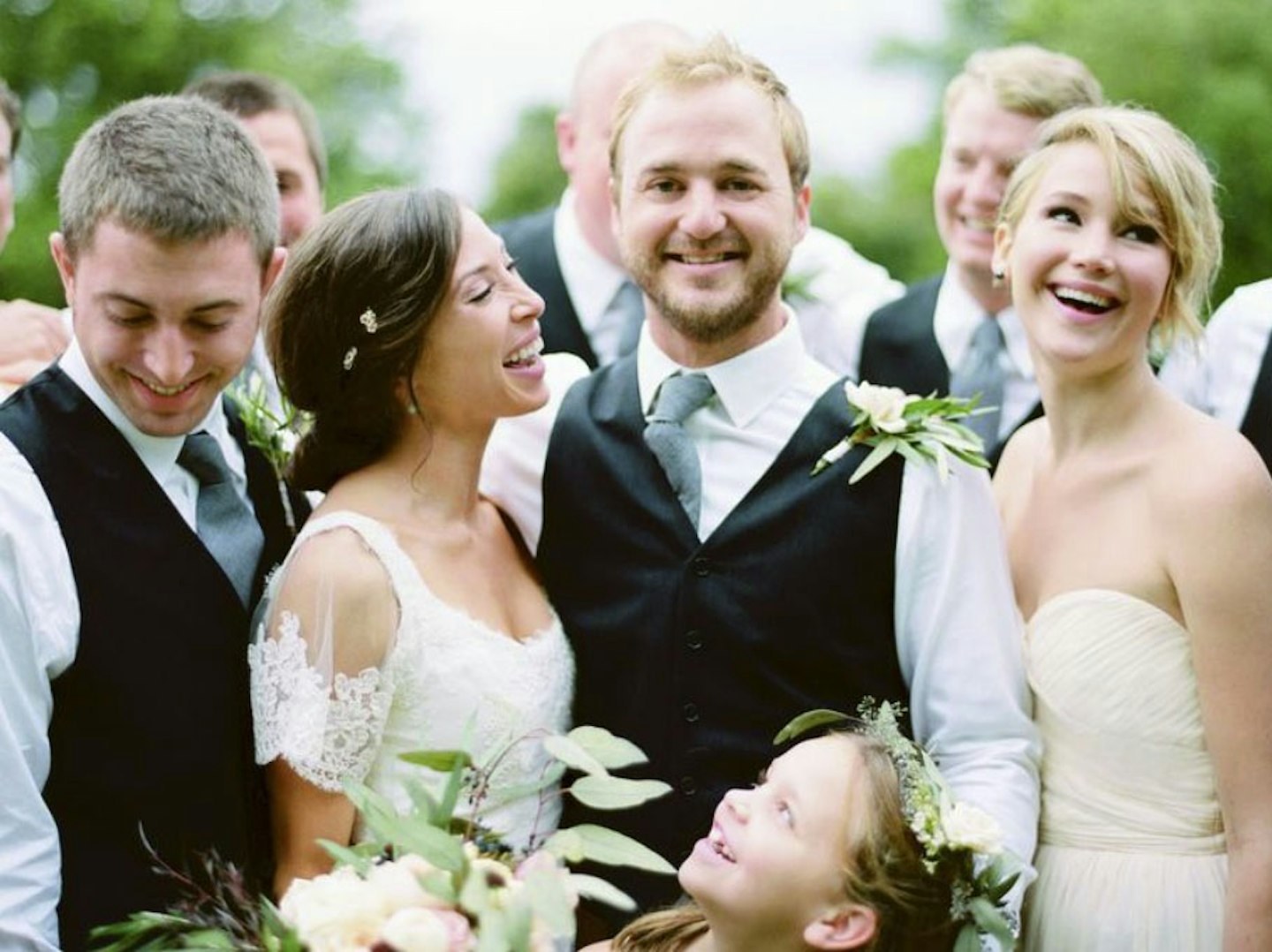 jennifer lawrence bridesmaid