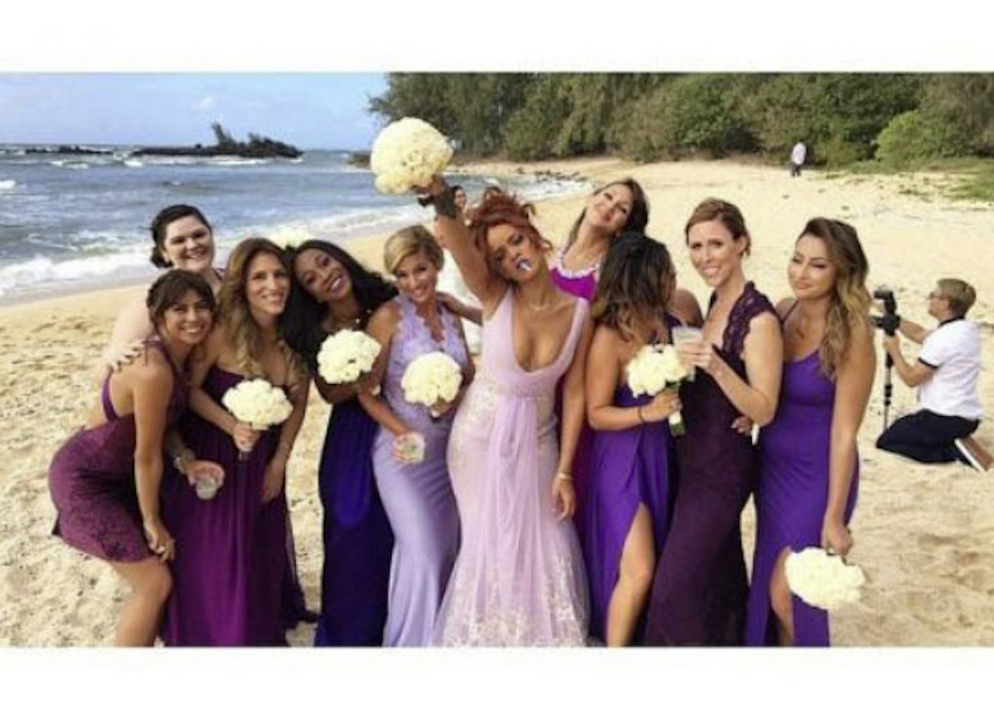 rihanna bridesmaid