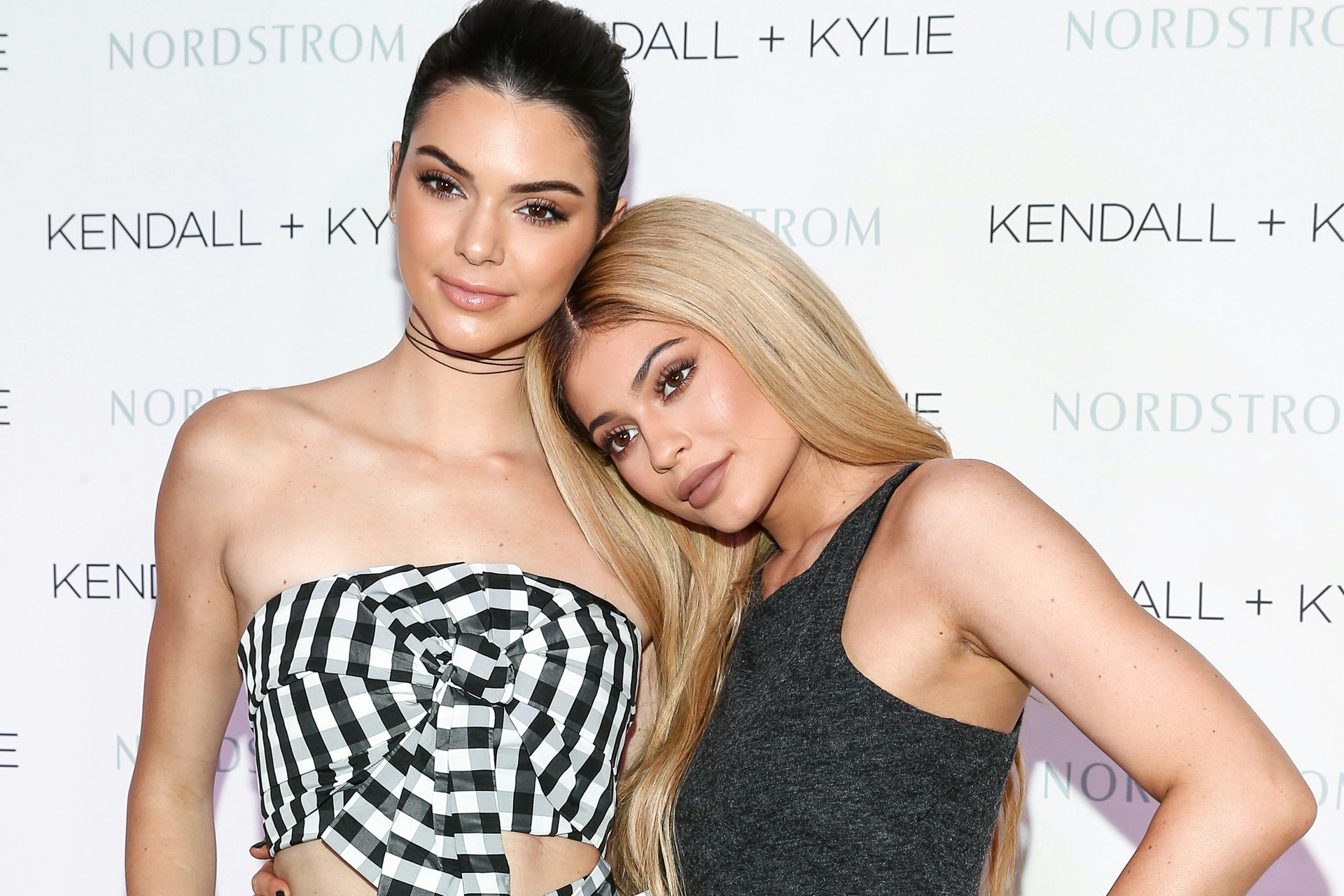 Kendall And Kylie Jenner Show Off Their New Fashion Line