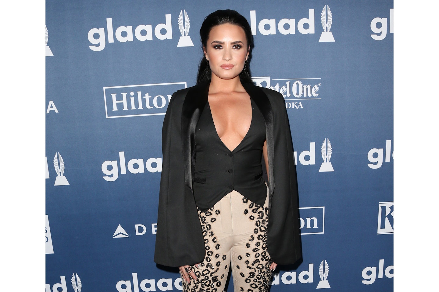 Demi Lovato at the GLAAD Media Awards