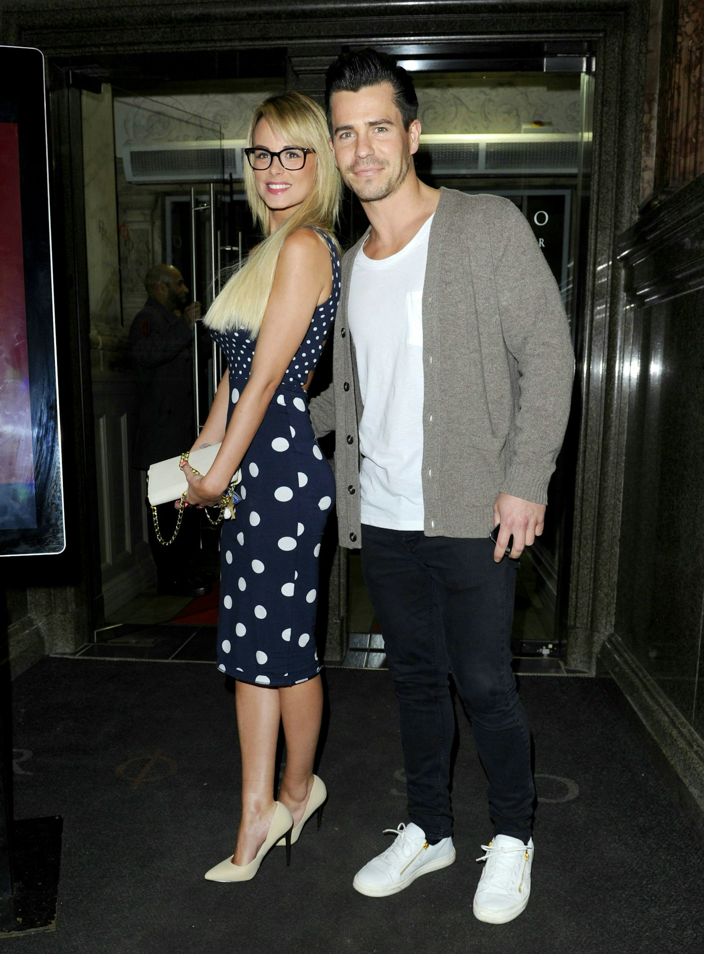 Rhian Sugden and fiance Oliver Mellor