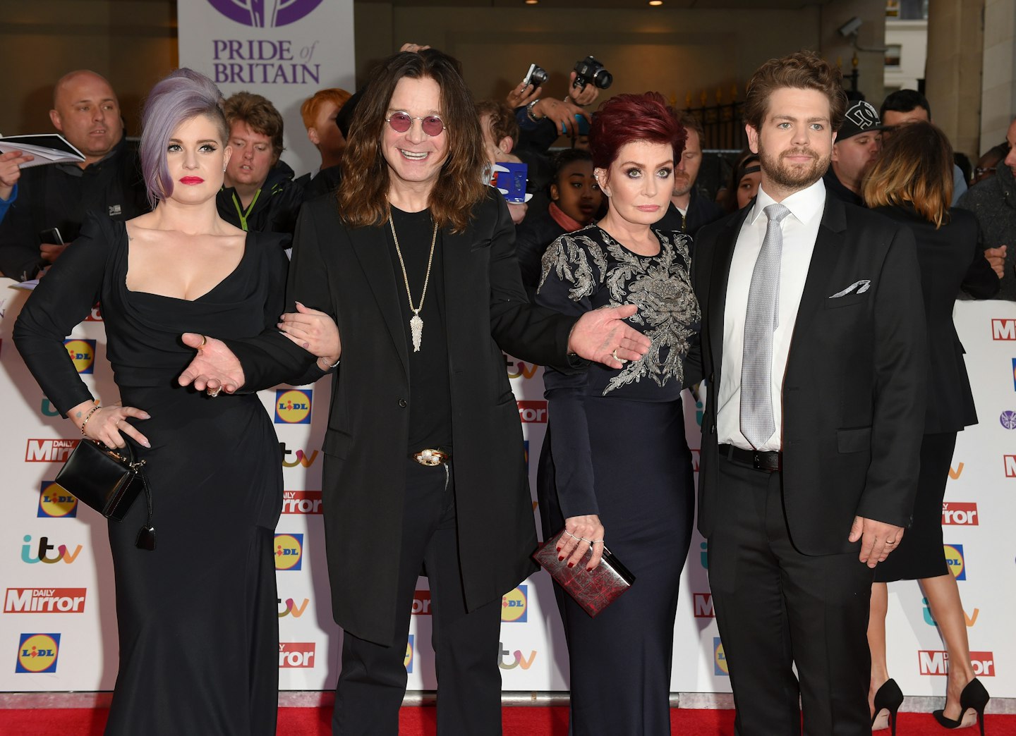 Ozzy Osbourne Sharon Osbourne Kelly Osbourne Jack Osbourne