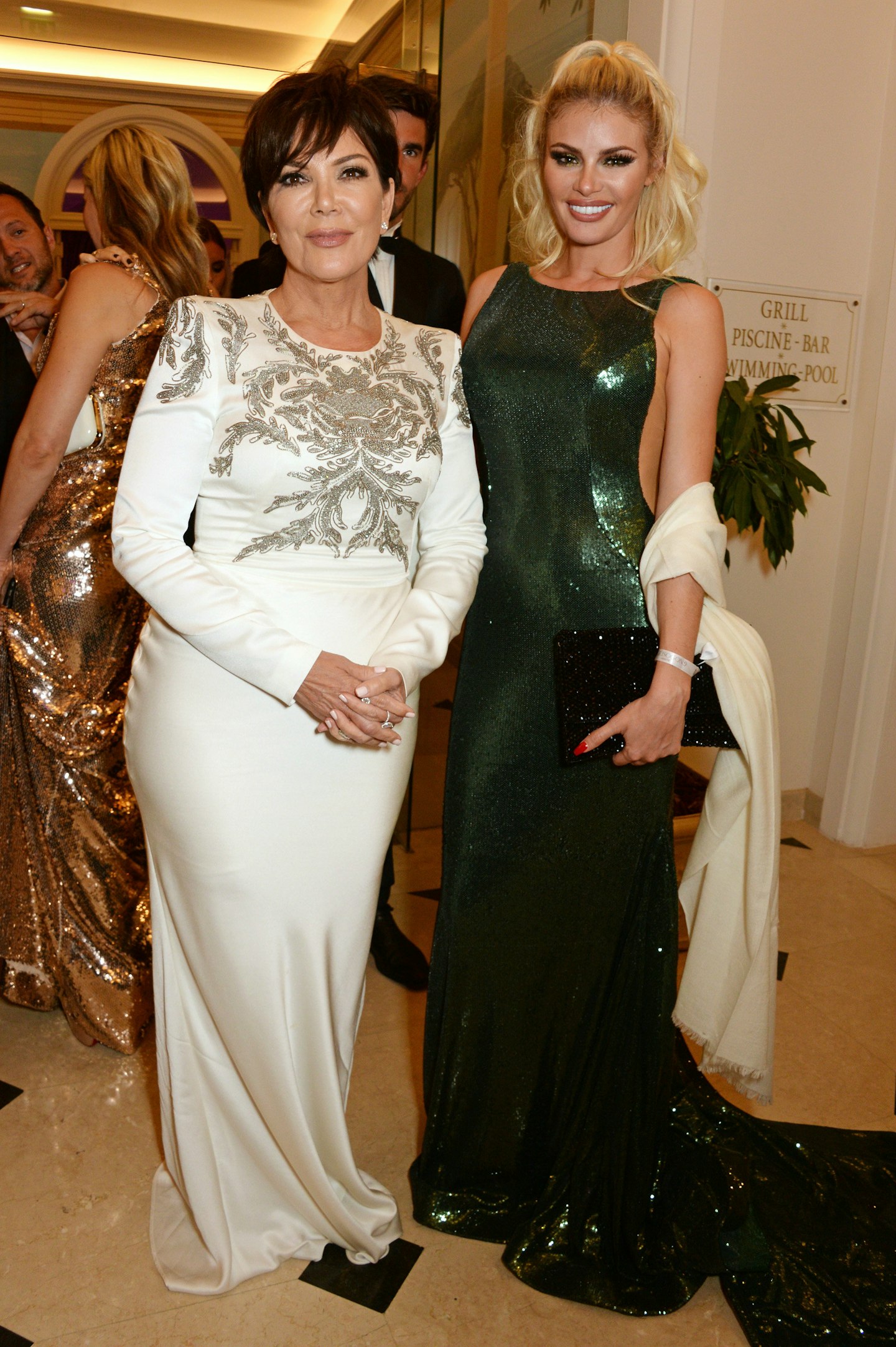 chloe sims and kris jenner