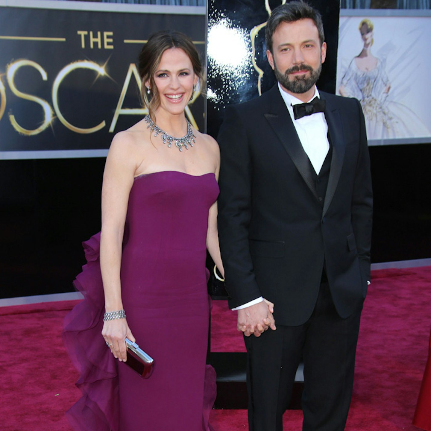 Jennifer Garner and Ben Affleck pictured at this years Oscars in February