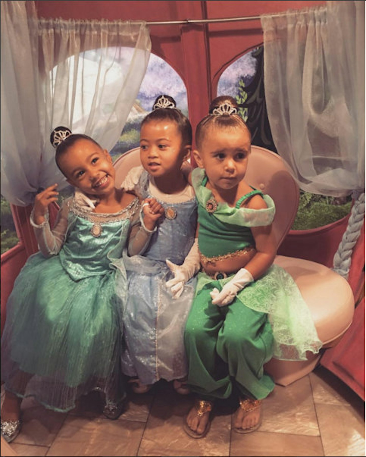 north west queen elsa frozen disneyland princess makeover