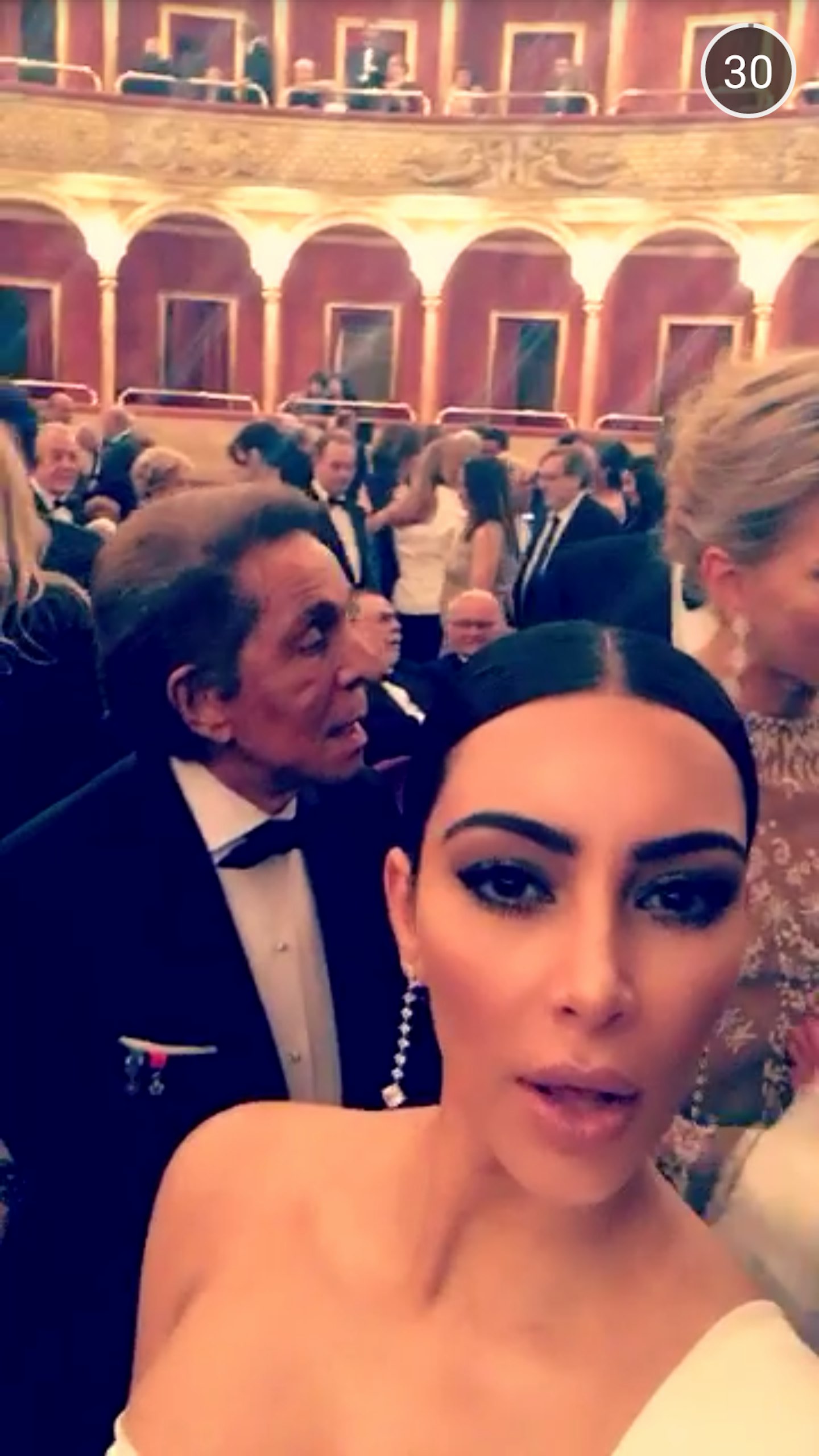 kim kardashian snapchat boobs rome opera
