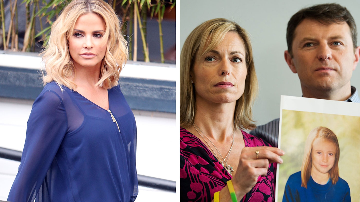 Katie price and the McCanns