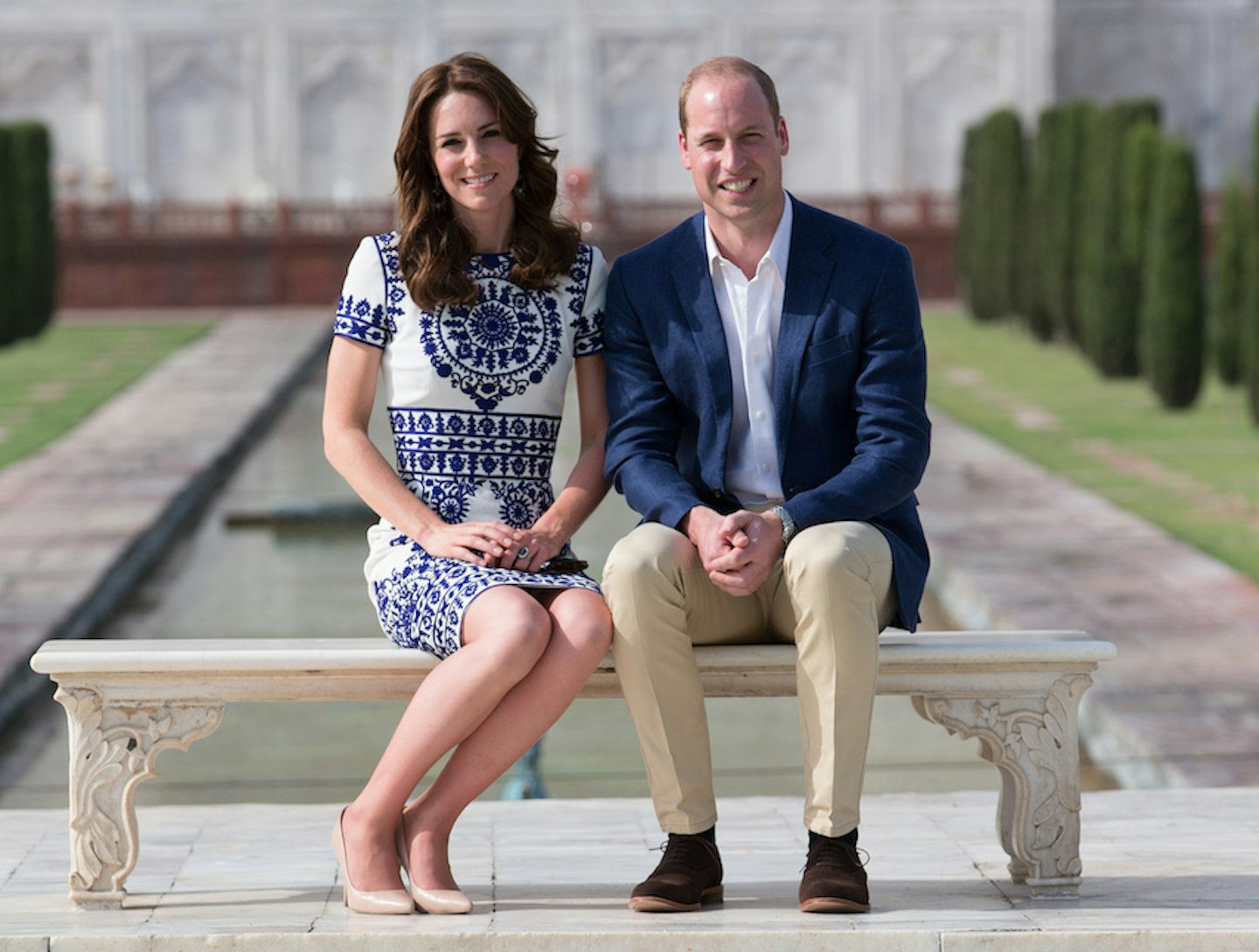 The Duchess of Cambridge and Prince William