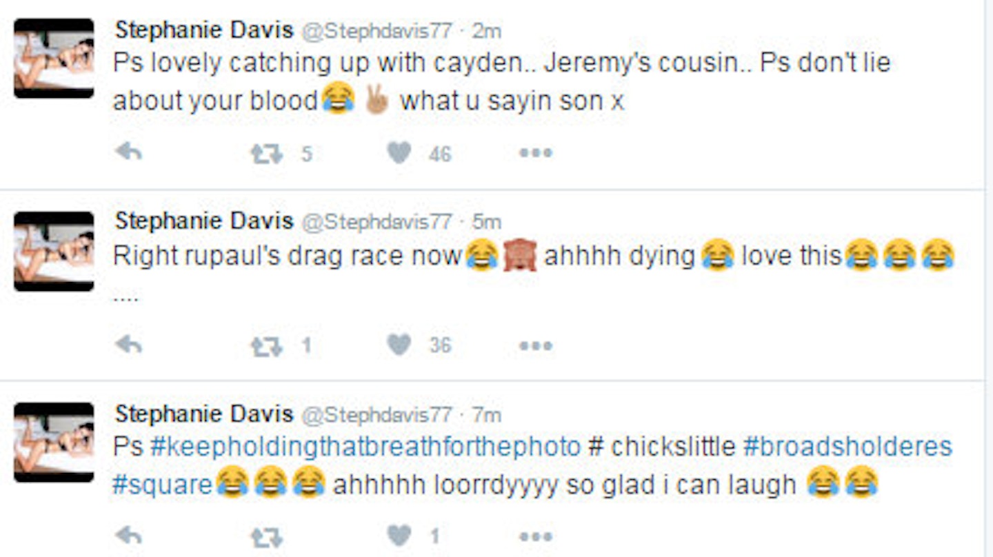 stephanie davis deleted tweet 1