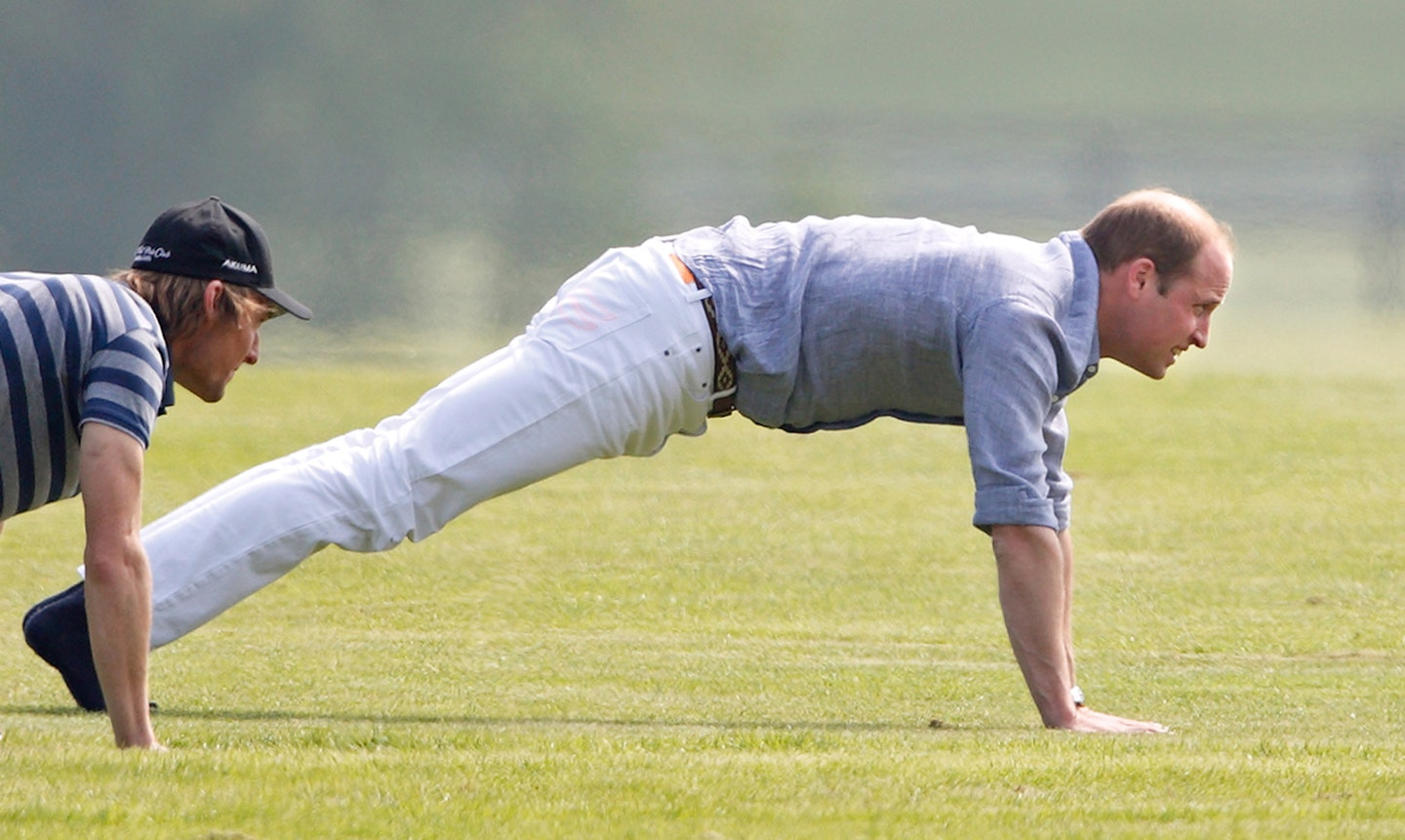 Prince William yoga polo match