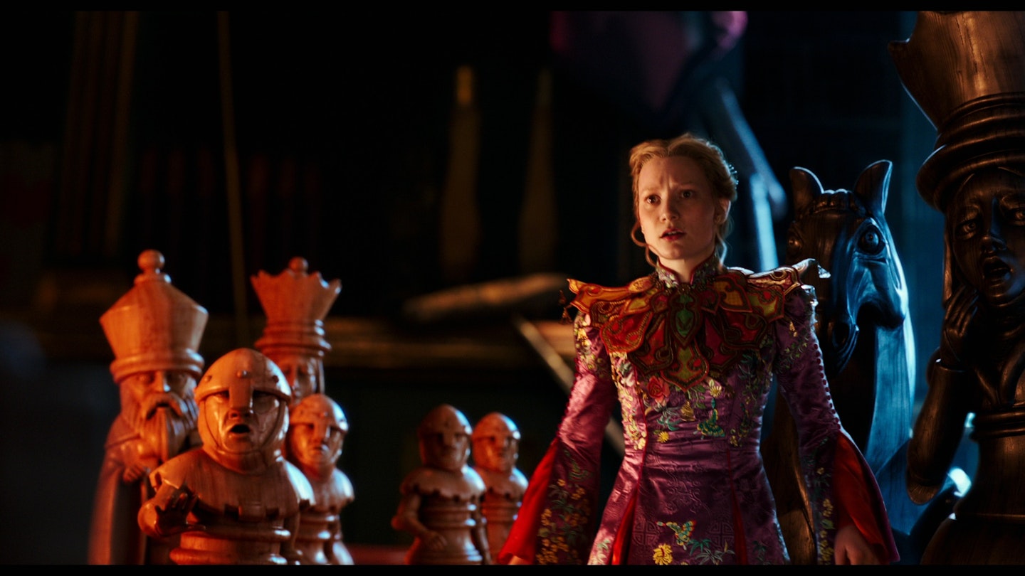 alice through the looking glass mia wasikowska